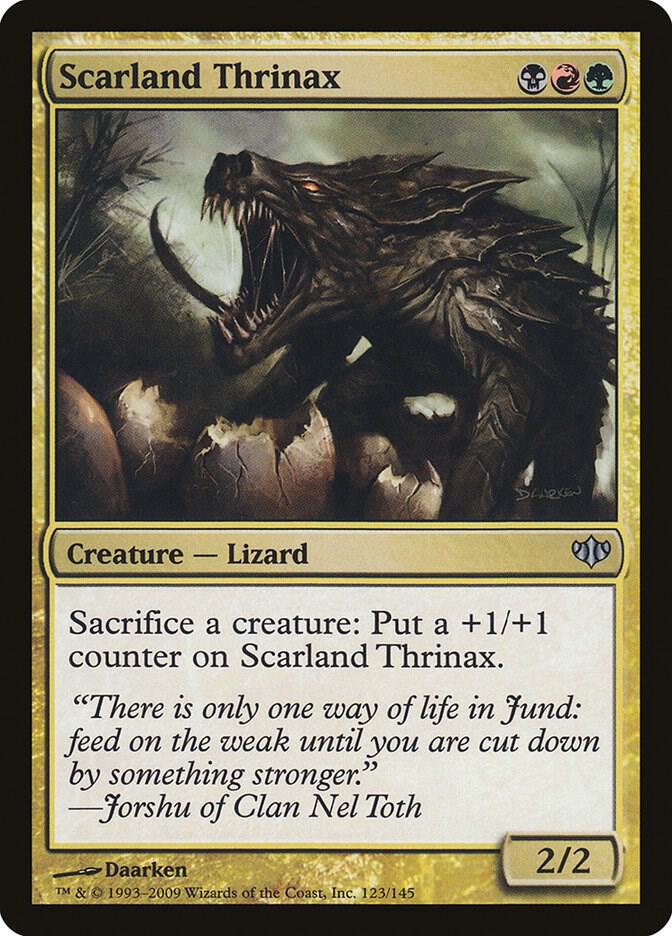 Scarland Thrinax 123/145 (Conflux)  - Foil | Good Games Modbury
