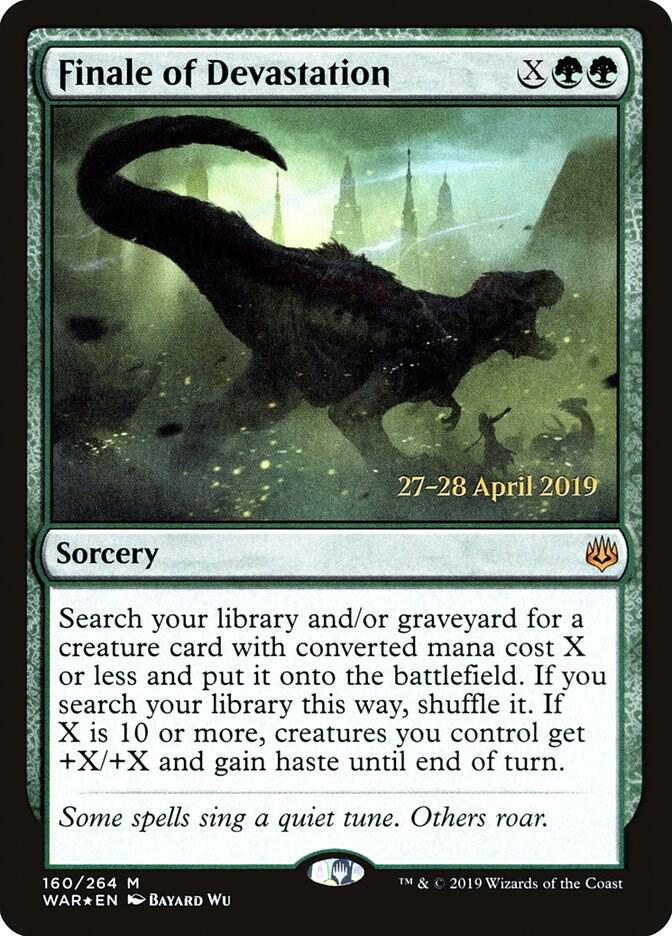 Finale of Devastation 160s/176 (Prerelease Cards)  - Foil | Good Games Modbury