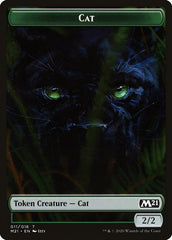 Beast // Cat (011) Double-Sided Token [Core Set 2021 Tokens] | Good Games Modbury