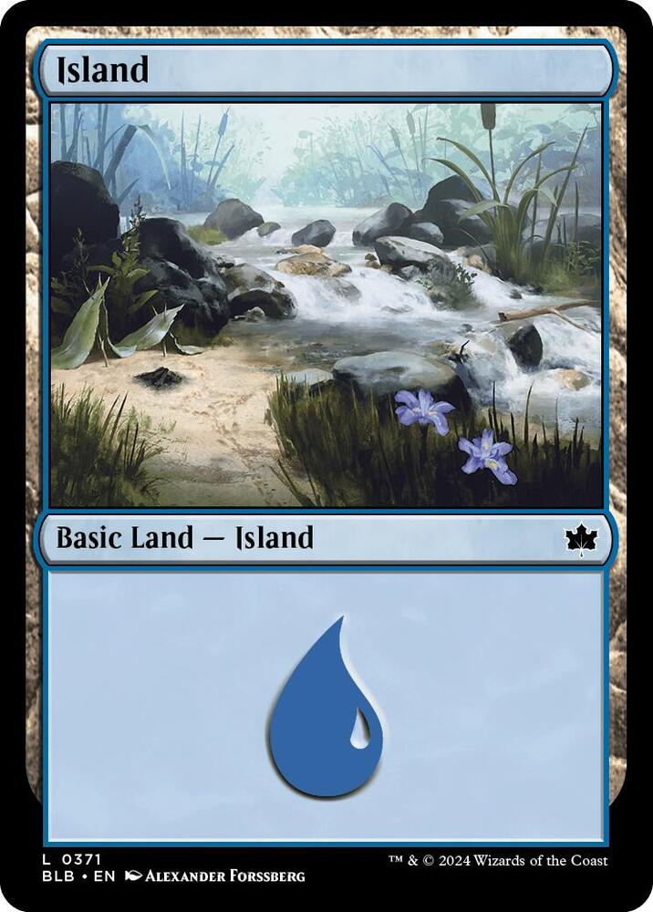 Island 371 (Bloomburrow)  - Foil | Good Games Modbury