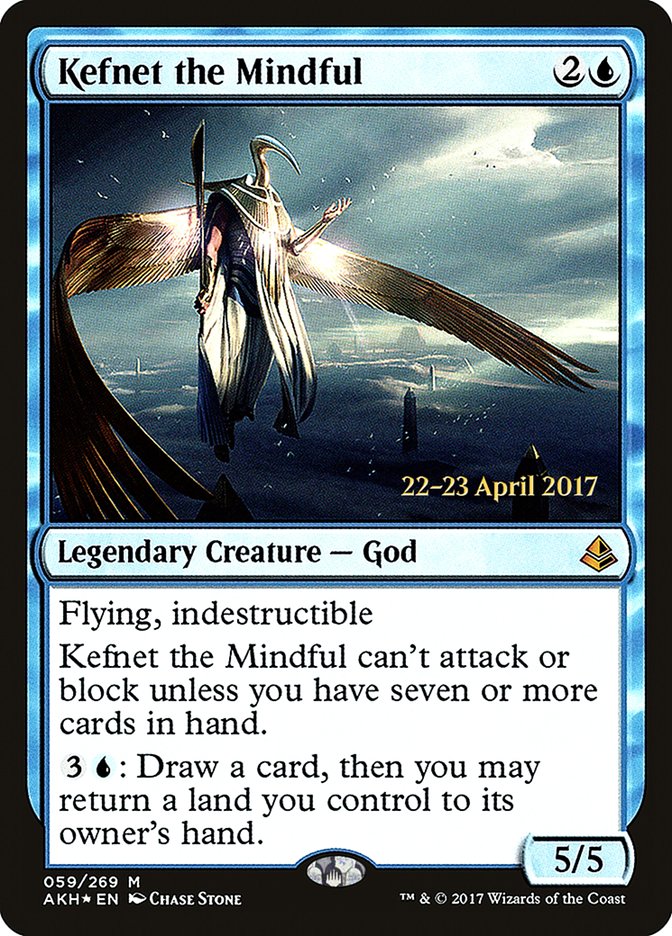 Kefnet the Mindful [Amonkhet Prerelease Promos] | Good Games Modbury