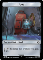 Robot // Food (0014) Double-Sided Token [Fallout Tokens] | Good Games Modbury