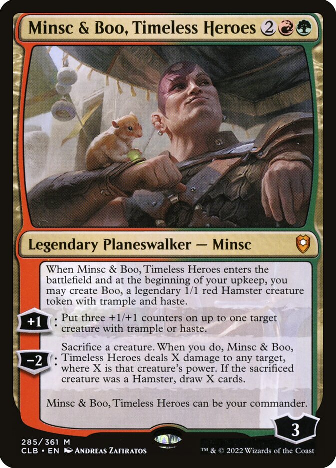 Minsc and Boo Timeless Heroes 285 (Commander Legends: Battle for Baldur's Gate)  | Good Games Modbury