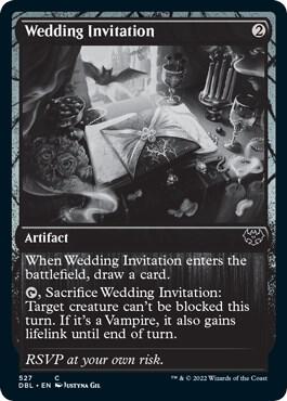 Wedding Invitation 527/534 (Innistrad: Double Feature)  - Foil | Good Games Modbury