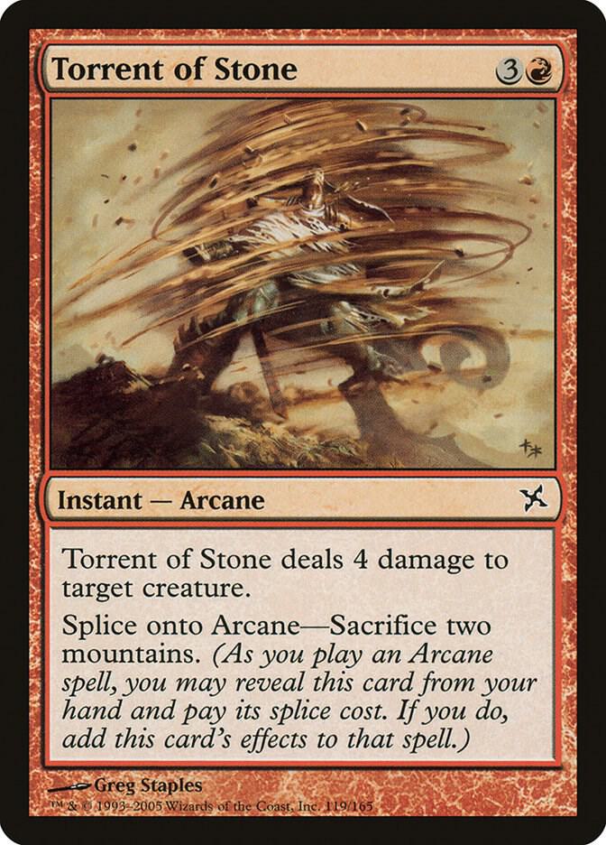 Torrent of Stone 119/165 (Betrayers of Kamigawa)  - Foil | Good Games Modbury