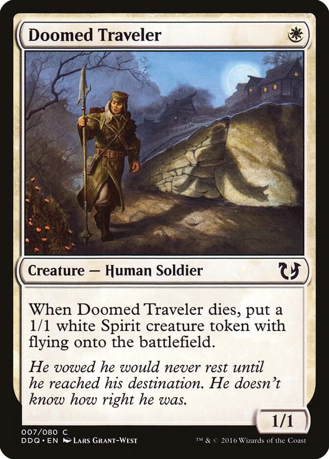 Doomed Traveler 7/80 (Duel Decks: Blessed vs. Cursed)  | Good Games Modbury