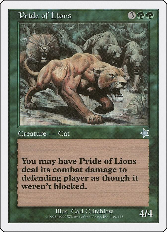 Pride of Lions 139/173 (Starter 1999)  | Good Games Modbury
