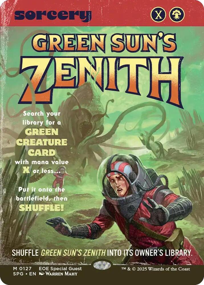 Green Sun's Zenith 127 (Special Guests)  - Borderless | Good Games Modbury