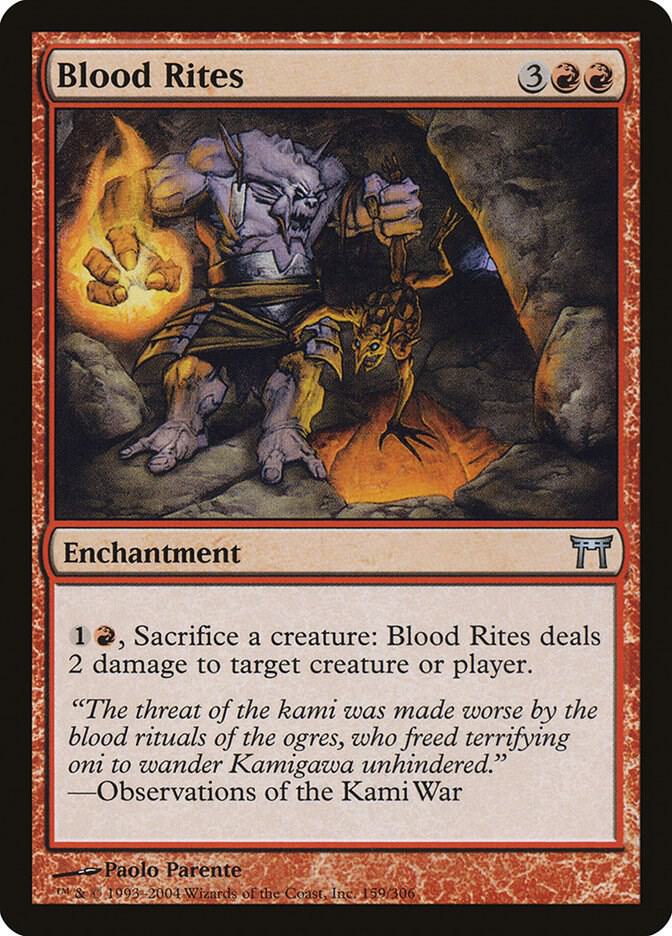 Blood Rites 159/306 (Champions of Kamigawa)  | Good Games Modbury