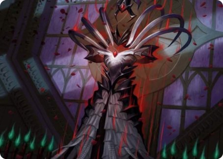 Bride's Gown Art Card [Innistrad: Crimson Vow Art Series] | Good Games Modbury
