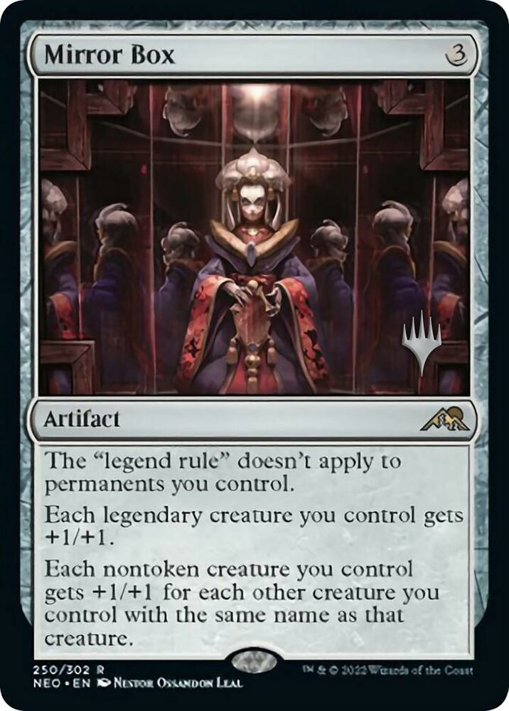 Mirror Box 250p/157 (Promo Pack: Kamigawa: Neon Dynasty)  - Foil | Good Games Modbury