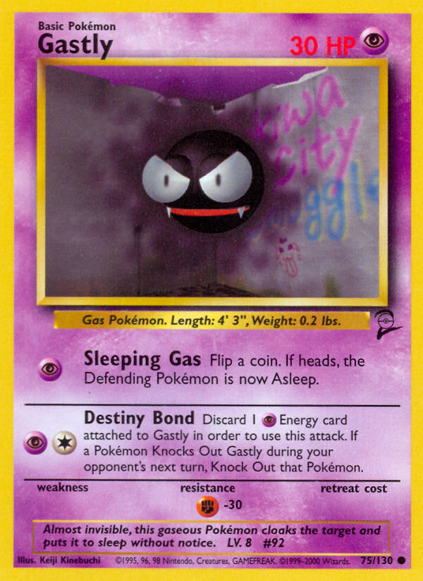 Gastly (75/130) [Base Set 2] | Good Games Modbury