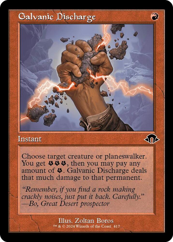 Galvanic Discharge 417 (Modern Horizons 3)  | Good Games Modbury