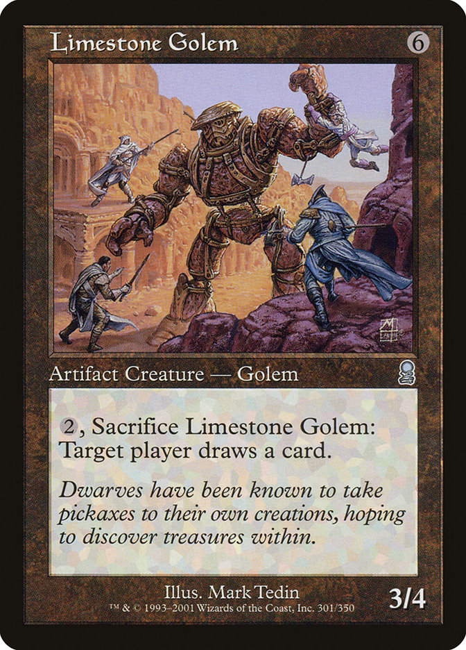 Limestone Golem [Odyssey] | Good Games Modbury