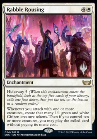 Rabble Rousing (Promo Pack) [Streets of New Capenna Promos] | Good Games Modbury