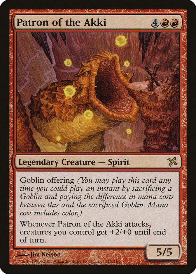 Patron of the Akki 115/165 (Betrayers of Kamigawa)  | Good Games Modbury