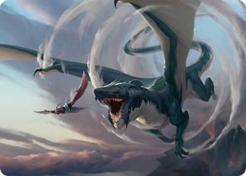 Whirlwing Stormbrood Art Card 27 54 27 (Art Series: Tarkir: Dragonstorm)  | Good Games Modbury