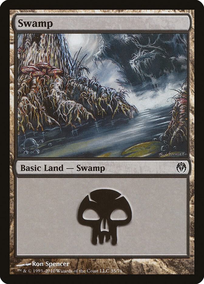 Swamp 35/71 (Duel Decks: Phyrexia vs. the Coalition)  | Good Games Modbury