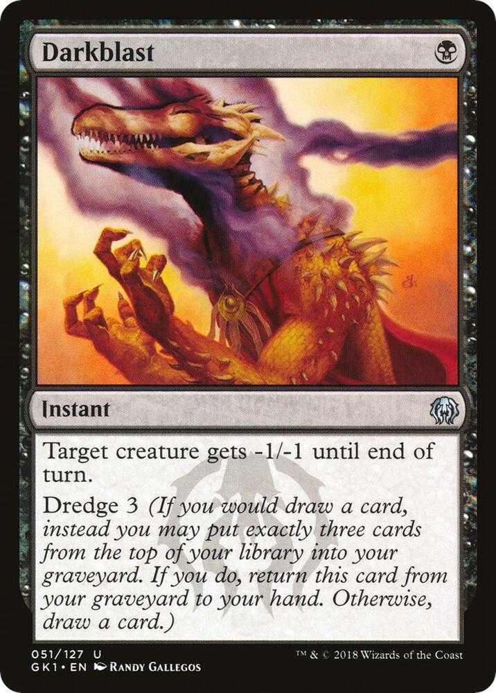 Darkblast 51/127 (Guilds of Ravnica: Guild Kits)  | Good Games Modbury