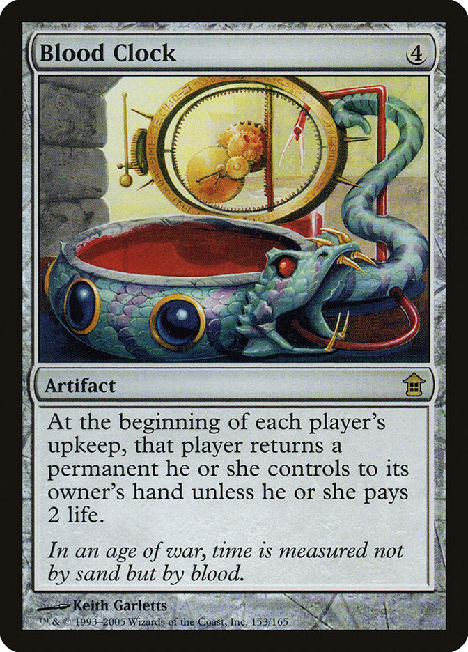 Blood Clock 153/165 (Saviors of Kamigawa)  - Foil | Good Games Modbury