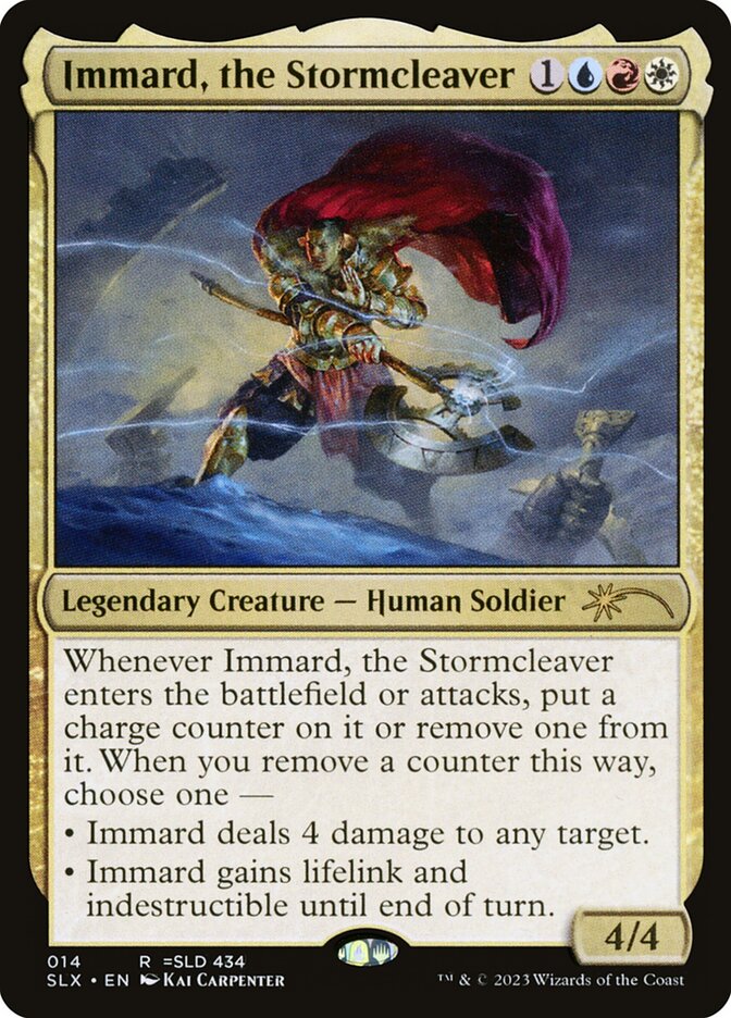 Immard, the Stormcleaver 14/32 (SLX Cards)  | Good Games Modbury