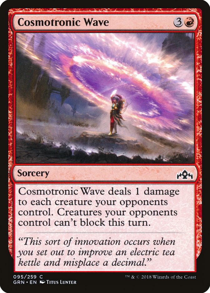 Cosmotronic Wave [Guilds of Ravnica] | Good Games Modbury