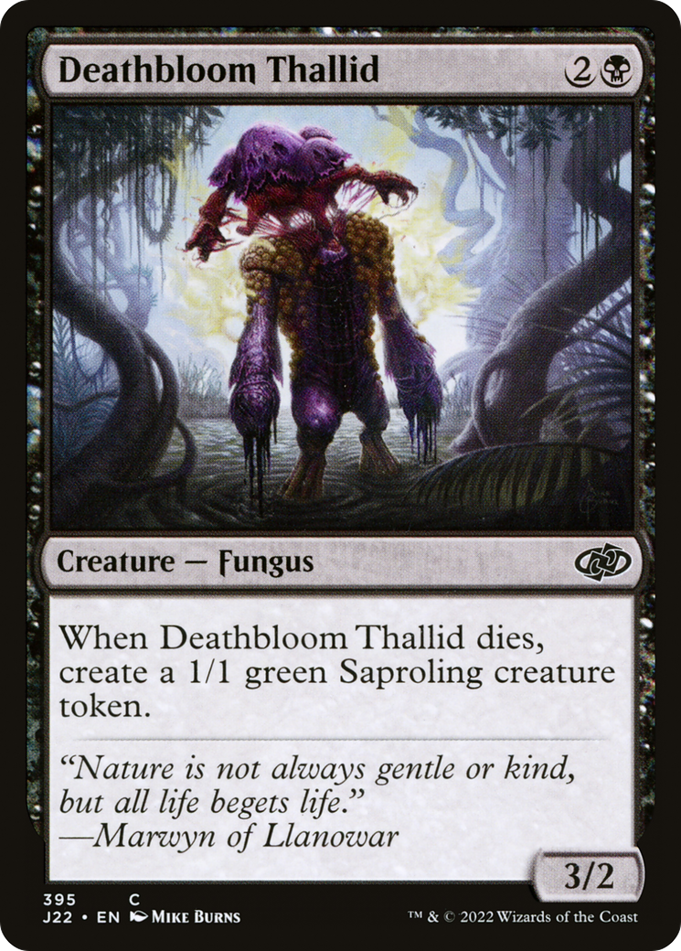 Deathbloom Thallid [Jumpstart 2022] | Good Games Modbury