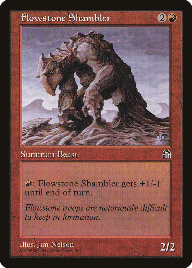 Flowstone Shambler [Stronghold] | Good Games Modbury