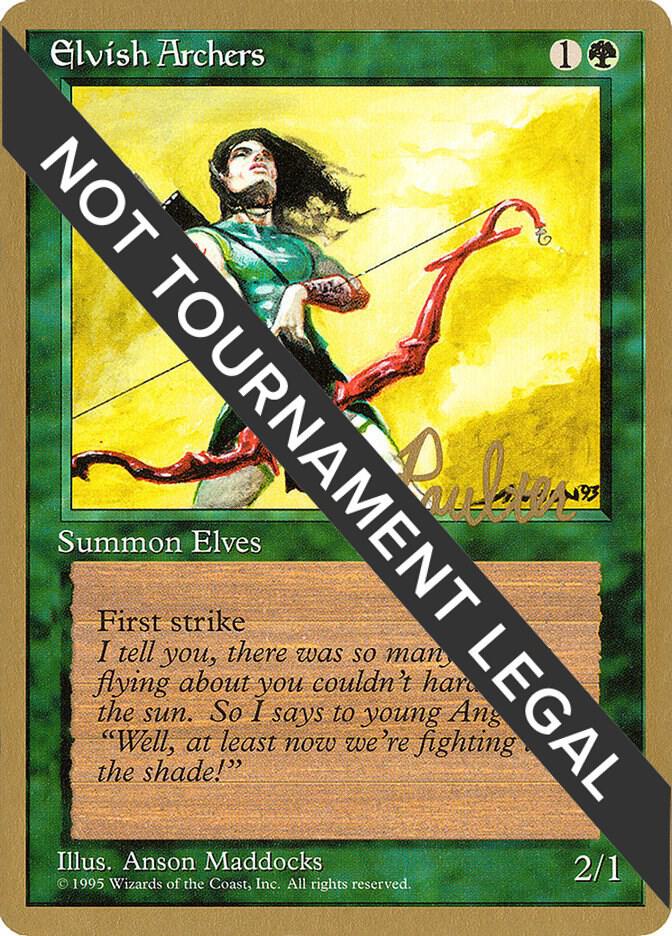 Elvish Archers 1996 Preston Poulter 4ED pp243/308 (World Championship Decks)  | Good Games Modbury