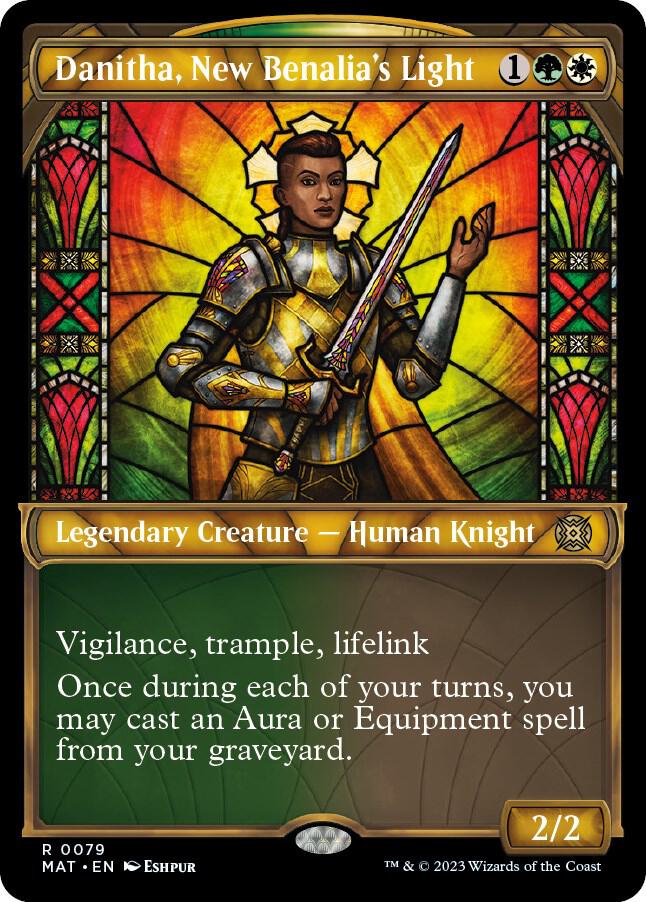 Danitha, New Benalia's Light 79/50 (March of the Machine: The Aftermath)  - Showcase Foil | Good Games Modbury