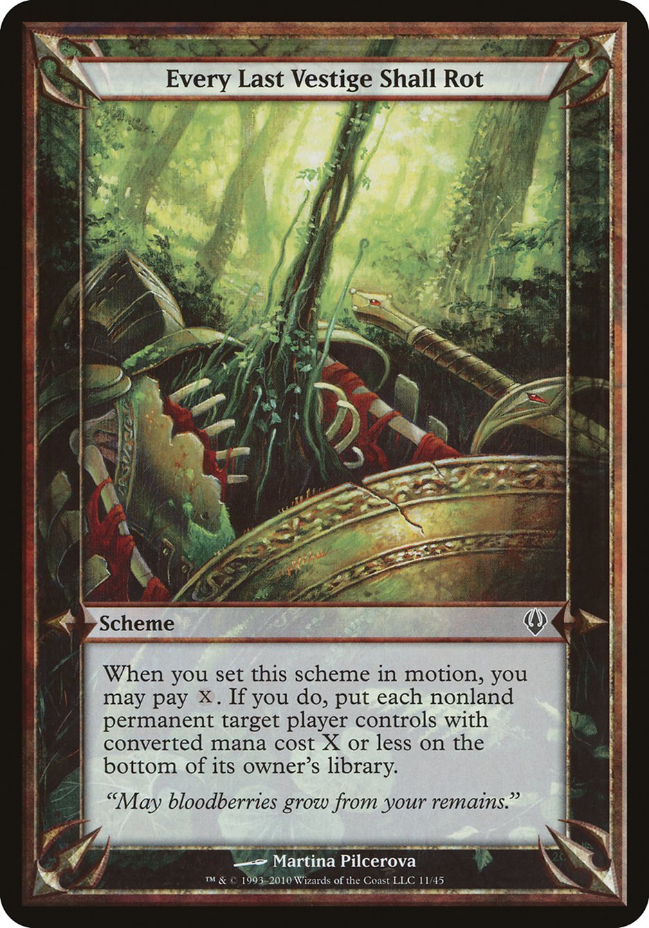 Every Last Vestige Shall Rot 11★/45 (Oversize Cards)  | Good Games Modbury
