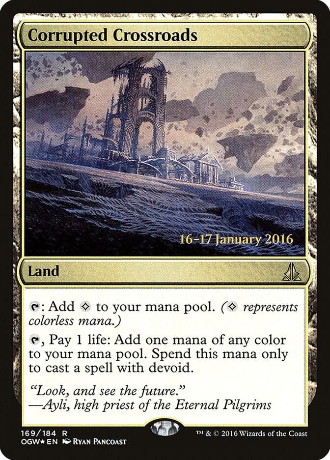 Corrupted Crossroads 169s/65 (Prerelease Cards)  - Foil | Good Games Modbury