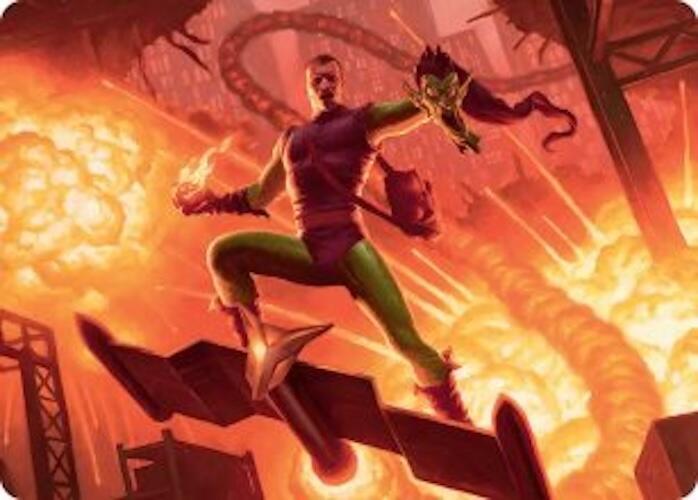Green Goblin Revenant Art Card 27 (Art Series: Marvel's Spider-Man)  | Good Games Modbury