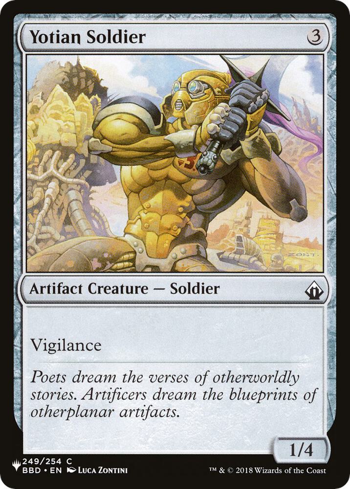 Yotian Soldier BBD-249/5075 (The List Reprints)  | Good Games Modbury