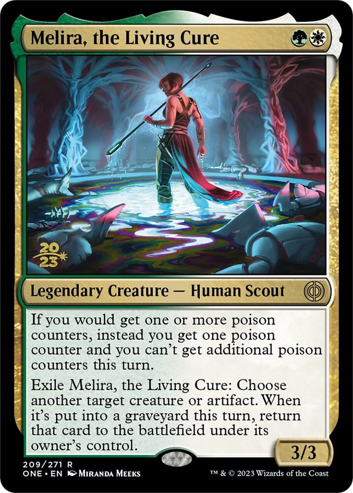 Melira the Living Cure 209s/160 (Prerelease Cards)  - Foil | Good Games Modbury