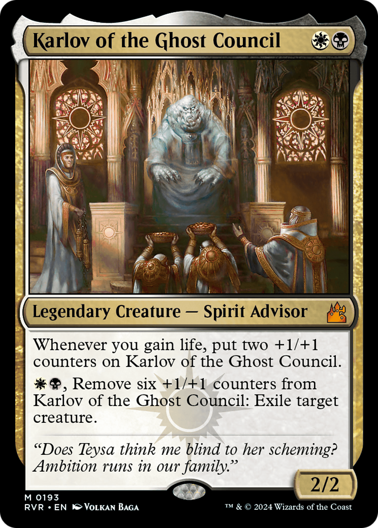 Karlov of the Ghost Council [Ravnica Remastered] | Good Games Modbury