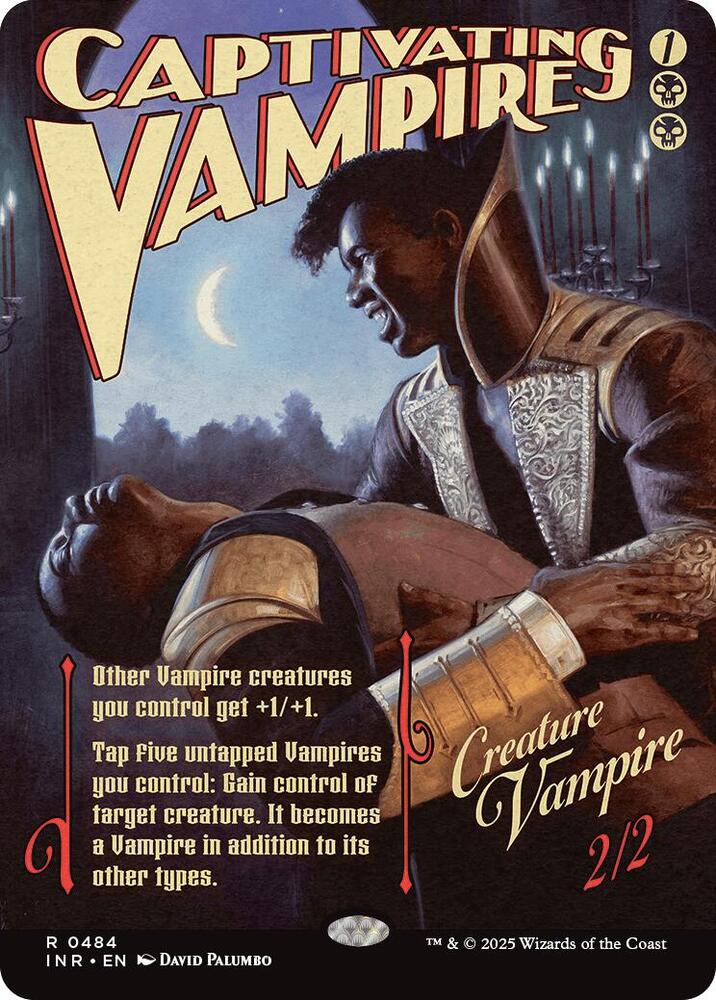 Captivating Vampire 484 (Innistrad Remastered)  - Showcase Foil | Good Games Modbury