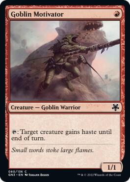 Goblin Motivator 80/135 (Magic Game Night: Free-For-All)  | Good Games Modbury