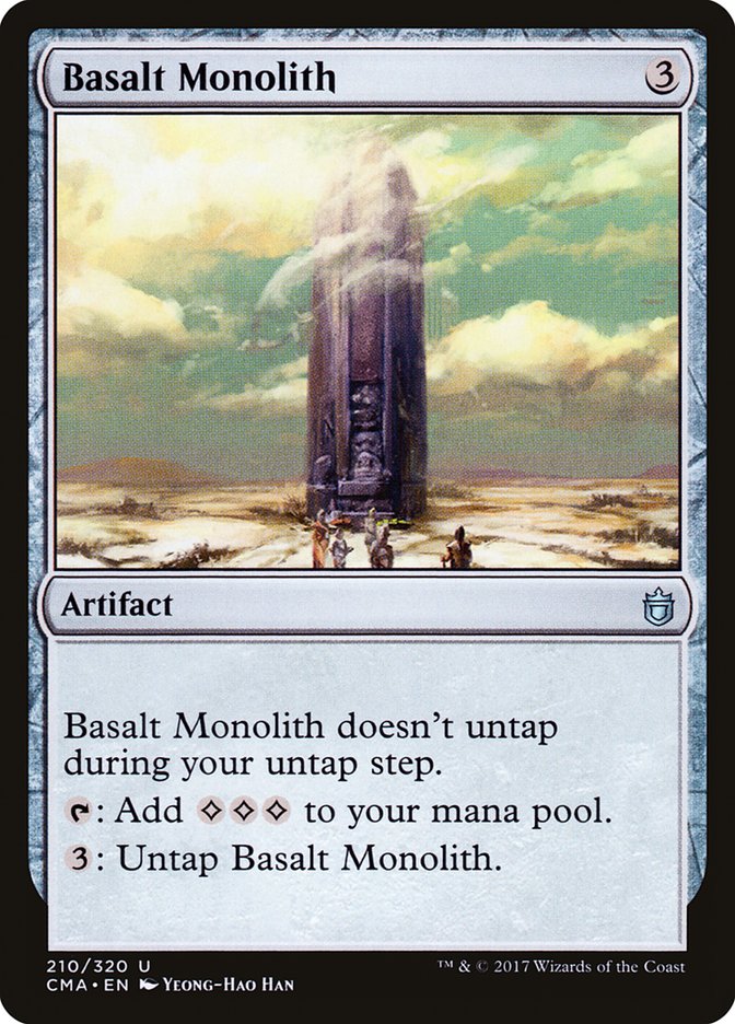 Basalt Monolith [Commander Anthology] | Good Games Modbury