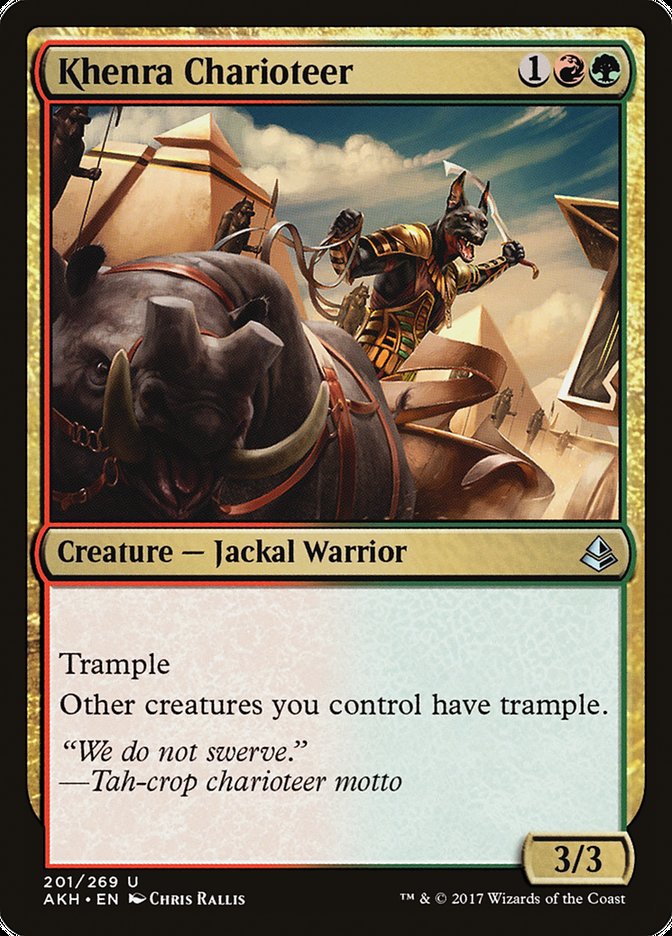 Khenra Charioteer [Amonkhet] | Good Games Modbury