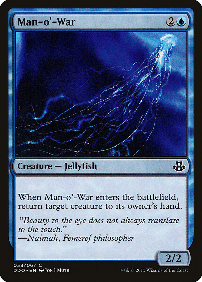 Man-o'-War [Duel Decks: Elspeth vs. Kiora] | Good Games Modbury