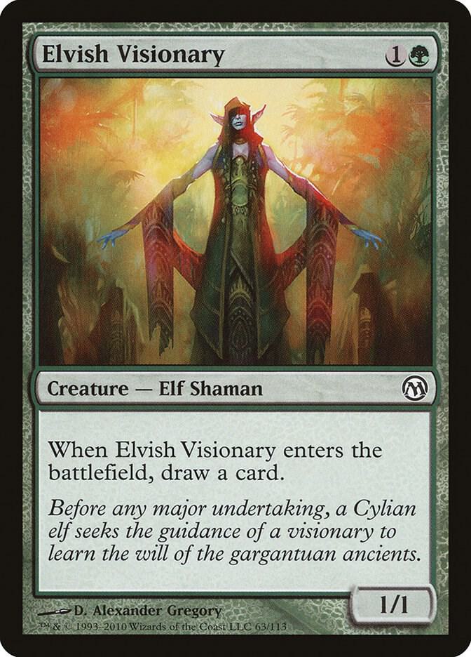 Elvish Visionary 63/113 (Duels of the Planeswalkers)  | Good Games Modbury