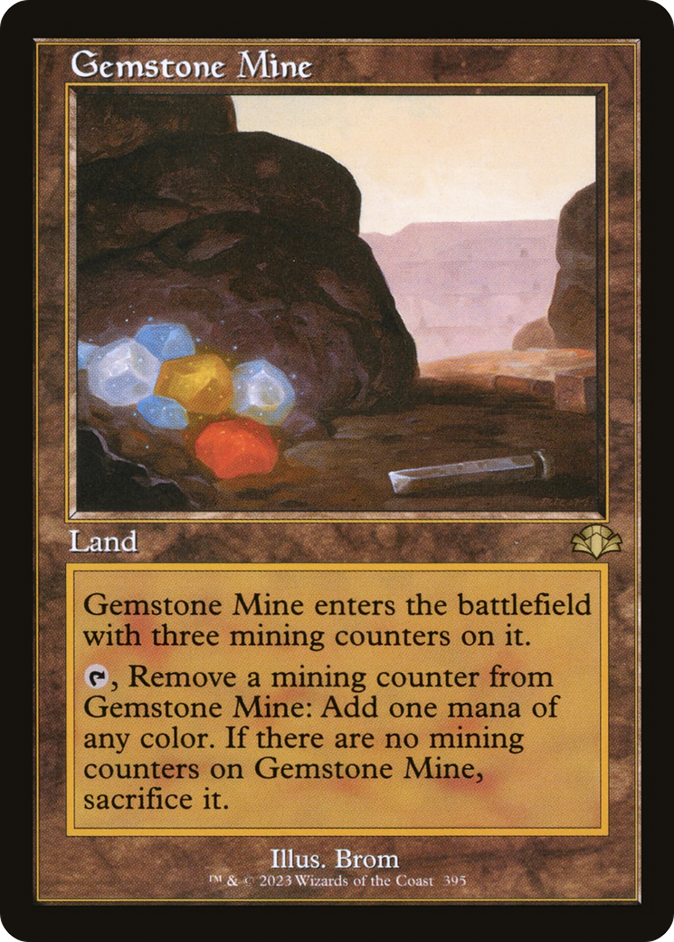 Gemstone Mine (Retro) [Dominaria Remastered] | Good Games Modbury