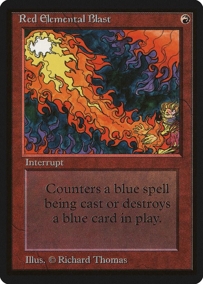 Red Elemental Blast 170/302 (Beta Edition)  | Good Games Modbury