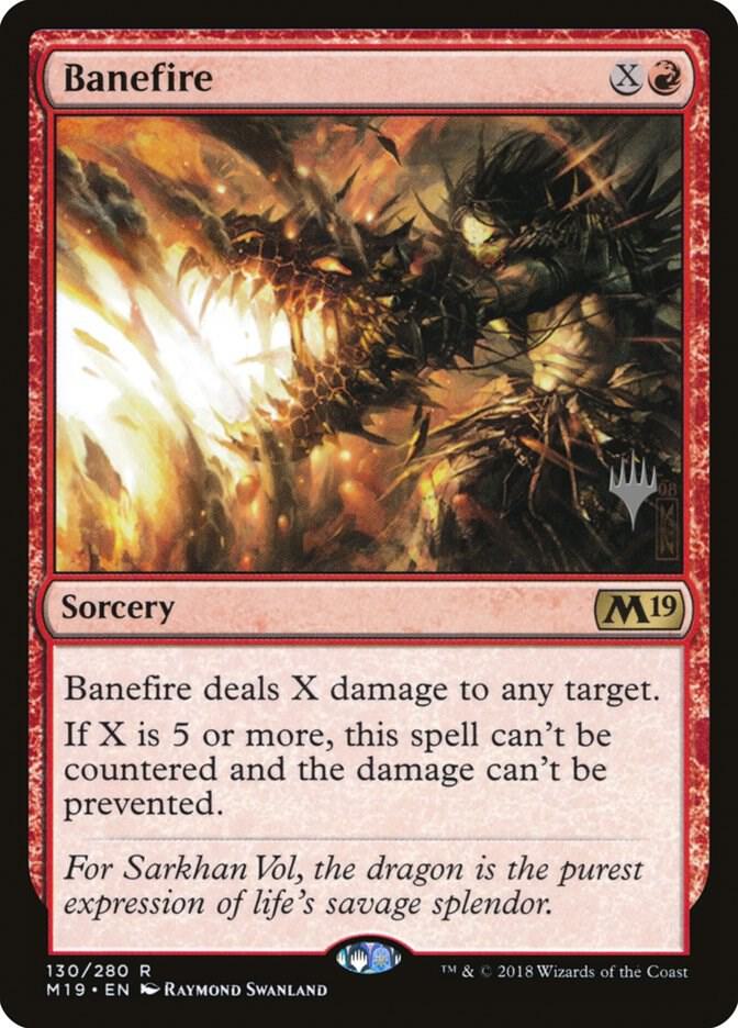 Banefire 130 (Promo Pack: Core Set 2020)  | Good Games Modbury