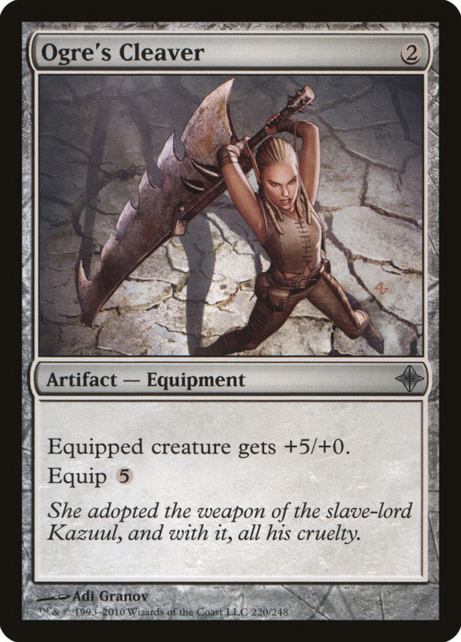 Ogre's Cleaver 220/248 (Rise of the Eldrazi)  - Foil | Good Games Modbury