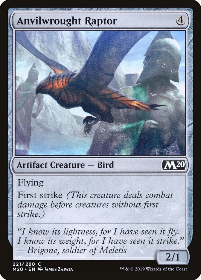 Anvilwrought Raptor [Core Set 2020] | Good Games Modbury