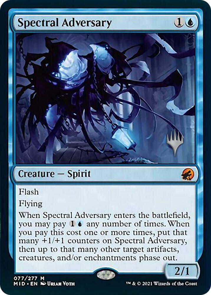 Spectral Adversary 77p/171 (Promo Pack: Innistrad: Midnight Hunt)  | Good Games Modbury