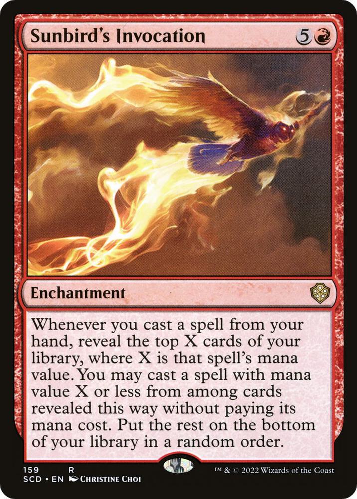 Sunbird's Invocation 159/352 (Starter Commander Decks)  | Good Games Modbury