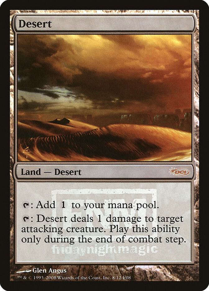 Desert 8/12 (FNM Promos)  - Foil | Good Games Modbury